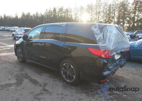 2024 Honda Odyssey Elite z USA, uszkodzony, nr VIN 5FNRL6H94RB020089